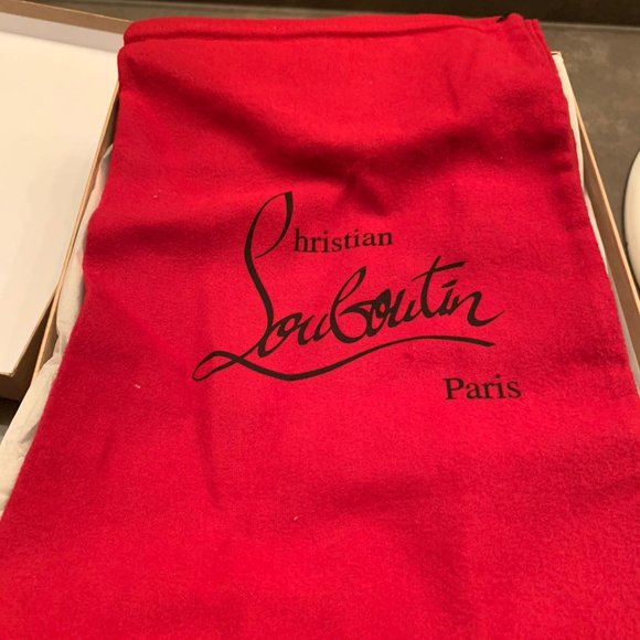 Christian Louboutin - Trouble 100 Mesh & Leather Booties $900.00 Women's Size 38 - Picture 2 of 11